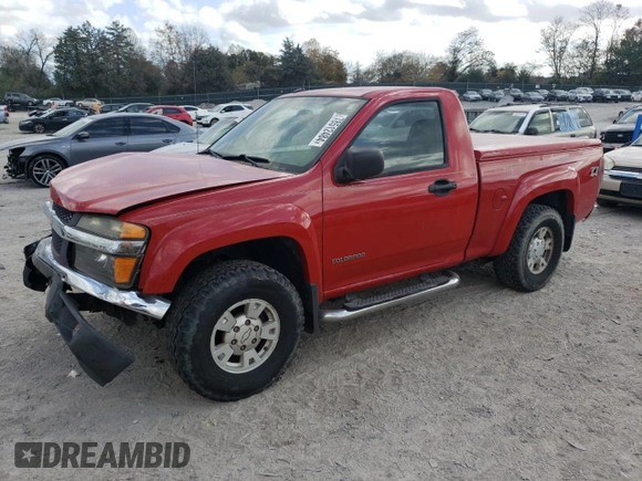 2005 Chevrolet Colorado Z85 with VIN 1GCDT146X58291127, listed as a Copart auction lot 78512484 with 198,544 mi miles and Clean title. Bid and sale history available at DreamBid. Image 1.
