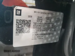 2019 Cadillac CTS-V z VIN 1G6A15S65K0126084, wystawiony jako Copart lot #70317924 z przebiegiem Nie podano mil oraz Nie do naprawy. Historia ofert i sprzedaży dostępna na DreamBid. Obrazek 12.
