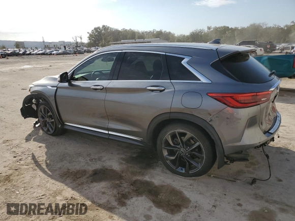 2019 Infiniti QX50 LUXE with VIN 3PCAJ5M16KF117863, listed as a Copart auction lot 37805623 with 37,853 mi miles. Bid and sale history available at carsss.com. Image 2.