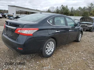 2015 Nissan Sentra SV with VIN 3N1AB7APXFL643408, listed as a Copart auction lot 47801415 with 154,392 mi miles and Salvage Title. Bid and sale history available at carsss.com. Image 3.