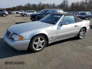 1997 Mercedes-Benz SL-Class with VIN WDBFA67F6VF141307, listed as a Copart auction lot 52554515 with 94,913 mi miles and Salvage Title. Bid and sale history available at carsss.com. Image 1.