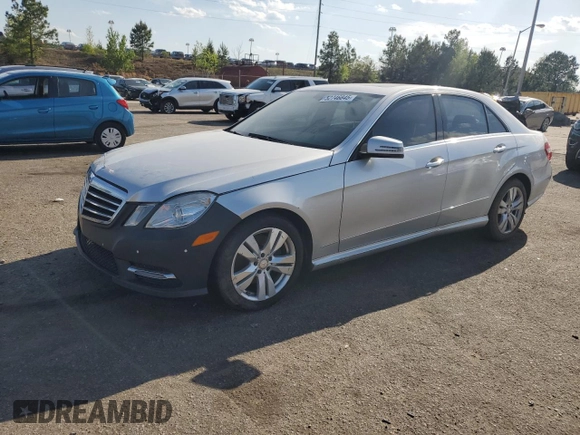 2013 Mercedes-Benz E 400 Sport with VIN WDDHF9FBXDA746251, listed as a Copart auction lot 52746845 with 125,314 mi miles and Salvage Title. Bid and sale history available at DreamBid. Image 1.