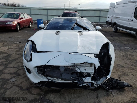 2020 Jaguar F-TYPE P300 with VIN SAJDD1GX5LCK67704, listed as a Copart auction lot 43954084 with 0 mi miles. Bid and sale history available at carsss.com. Image 5.