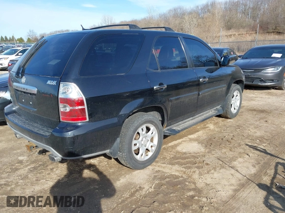 2005 Acura MDX Touring with VIN 2HNYD18995H542095, listed as a IAAI auction lot 41777538 with 200,378 mi miles. Bid and sale history available at carsss.com. Image 4.