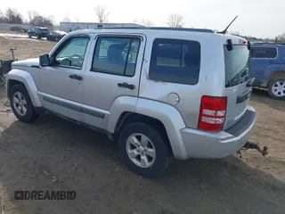 2012 Jeep Liberty Sport with VIN 1C4PJMAKXCW133658, listed as a IAAI auction lot 41814977 with 128,328 mi miles and . Bid and sale history available at carsss.com. Image 3.