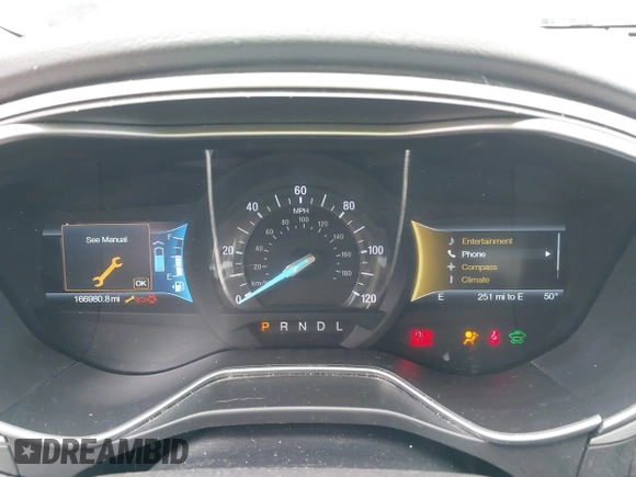 2015 Ford Fusion SE Hybrid with VIN 3FA6P0LU7FR254503, listed as a IAAI auction lot 42475860 with 169,980 mi miles and . Bid and sale history available at DreamBid. Image 7.