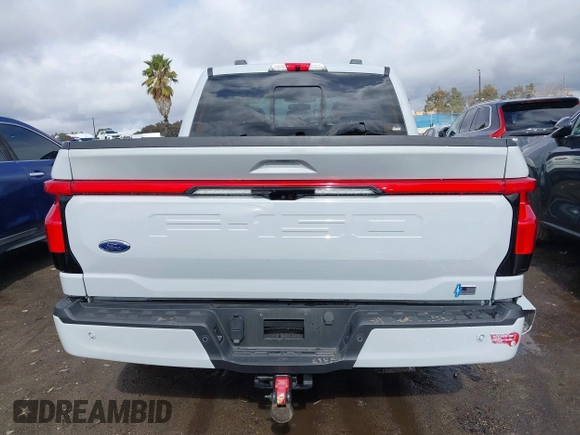 2023 Ford F-150 Lightning Pro with VIN 1FTVW1EV3PWG60491, listed as a IAAI auction lot 41507485 with 19,148 mi miles and . Bid and sale history available at DreamBid. Image 17.