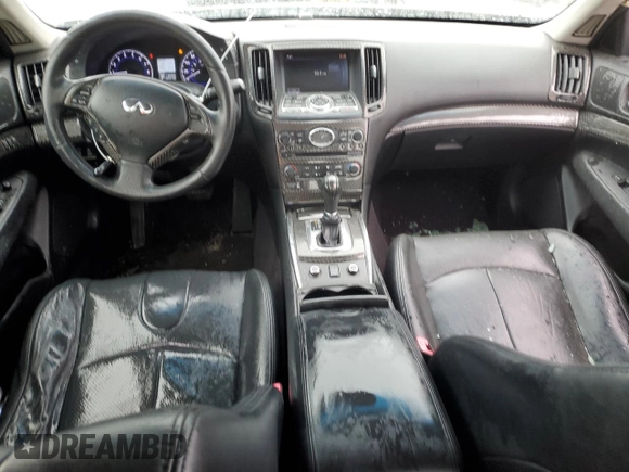 2012 Infiniti G37 x with VIN JN1CV6AR2CM680143, listed as a Copart auction lot 52567945 with 136,905 mi miles and Salvage Title. Bid and sale history available at DreamBid. Image 8.