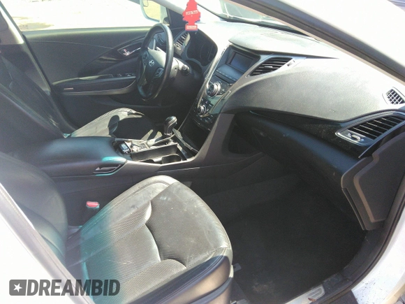 2014 Hyundai Azera with VIN KMHFG4JG8EA346609, listed as a IAAI auction lot 42010249 with 105,646 mi miles and . Bid and sale history available at DreamBid. Image 5.