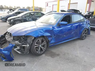2022 BMW 3 Series 330i with VIN 3MW5R1J06N8C22729, listed as a IAAI auction lot 41450946 with 48,279 mi miles. Bid and sale history available at carsss.com. Image 17.