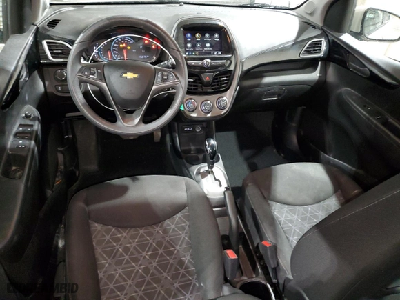 2021 Chevrolet Spark 1LT with VIN KL8CD6SA7MC749434, listed as a Copart auction lot 50882005 with 45,675 mi miles and Salvage Title. Bid and sale history available at carsss.com. Image 8.