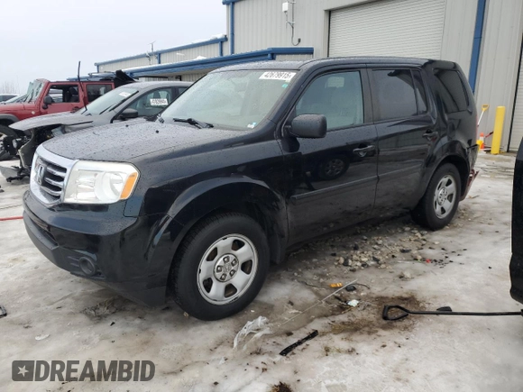 2015 Honda Pilot LX with VIN 5FNYF4H26FB044478, listed as a Copart auction lot 42679915 with 121,266 mi miles and Clean Title. Bid and sale history available at DreamBid. Image 1.