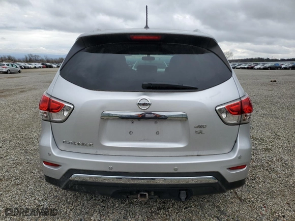 2014 Nissan Pathfinder Platinum with VIN 5N1AR2MM4EC638630, listed as a Copart auction lot 47665715 with 154,857 mi miles and Clean Title. Bid and sale history available at carsss.com. Image 6.