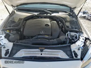 2019 Mercedes-Benz C 300 with VIN 55SWF8DB7KU289125, listed as a Copart auction lot 60836135 with 98,776 mi miles and Salvage title. Bid and sale history available at DreamBid. Image 11.