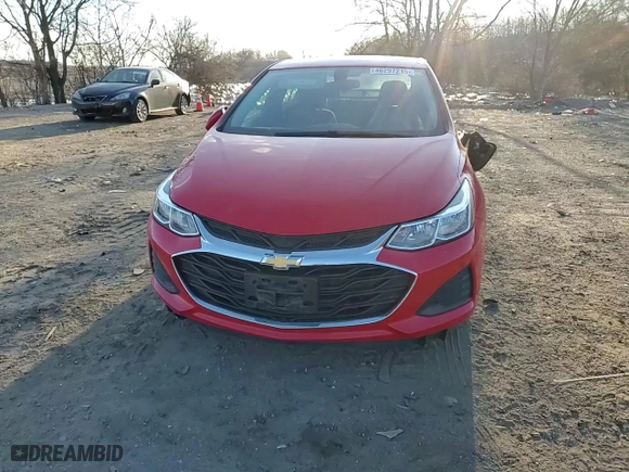 2019 Chevrolet Cruze LS with VIN 1G1BC5SMXK7132053, listed as a Copart auction lot 46297215 with 33,858 mi miles and Salvage Title. Bid and sale history available at carsss.com. Image 11.