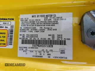 2018 Ford Mustang EcoBoost Premium with VIN 1FATP8UH2J5155828, listed as a Copart auction lot 48230705 with 63,592 mi miles and Salvage Title. Bid and sale history available at carsss.com. Image 13.