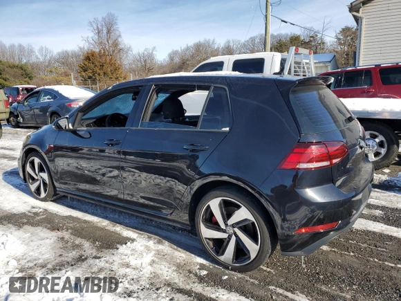 2021 Volkswagen Golf GTI S with VIN 3VW6T7AU6MM010169, listed as a Copart auction lot 38774124 with 0 mi miles. Bid and sale history available at carsss.com. Image 2.