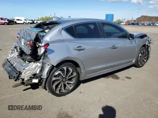2017 Acura ILX w/Premium/A-SPEC Pkg with VIN 19UDE2F89HA010402, listed as a Copart auction lot 78102664 with 33,671 mi miles and Salvage Title. Bid and sale history available at carsss.com. Image 3.