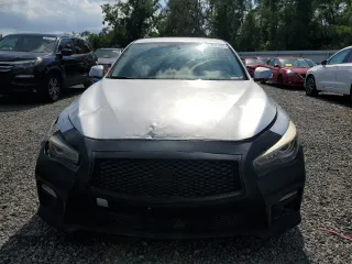 2017 Infiniti Q50 Premium with VIN JN1EV7AR0HM835617, listed as a Copart auction lot 54957965 with 161,182 mi miles and Clean Title. Bid and sale history available at DreamBid. Image 5.