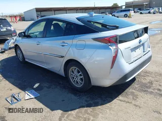 2018 Toyota Prius Two with VIN JTDKARFU6J3554096, listed as a IAAI auction lot 41856090 with 129,873 mi miles. Bid and sale history available at carsss.com. Image 3.