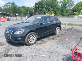 2012 Audi Q5 Premium Plus with VIN WA1LFAFP6CA051999, listed as a IAAI auction lot 42452290 with Not provided miles and . Bid and sale history available at DreamBid. Image 2.