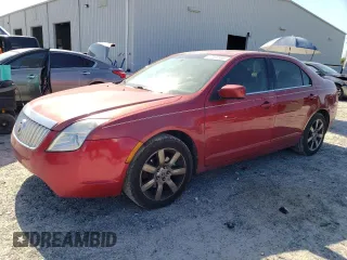 2010 Mercury Milan Premier with VIN 3MEHM0JG3AR649567, listed as a Copart auction lot 52168995 with 223,149 mi miles and Salvage Title. Bid and sale history available at carsss.com. Image 1.