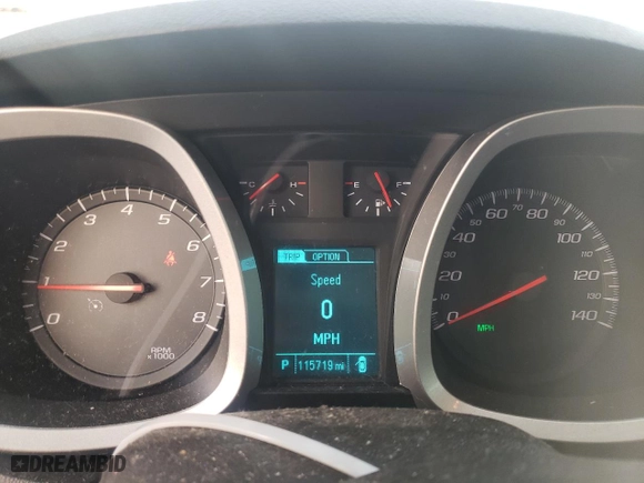 2015 Chevrolet Equinox LT with VIN 2GNALBEK5F1136906, listed as a Copart auction lot 50621065 with 115,719 mi miles and Salvage Title. Bid and sale history available at carsss.com. Image 9.