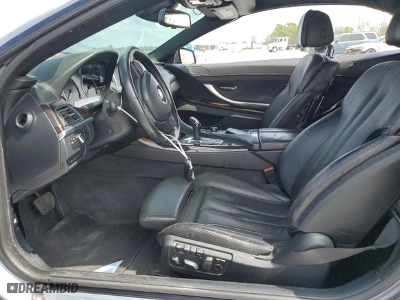 2012 BMW 6 Series 650i with VIN WBALZ3C59CDL73205, listed as a Copart auction lot 48920085 with 58,824 mi miles and Salvage Title. Bid and sale history available at carsss.com. Image 7.