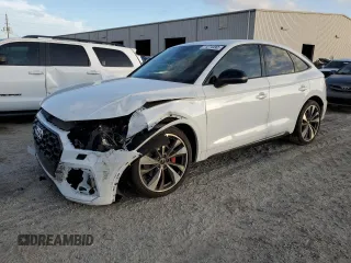 2021 Audi SQ5 Sportback Prestige with VIN WA134AFY9M2103720, listed as a Copart auction lot 71274492 with 13,637 mi miles. Bid and sale history available at carsss.com. Image 1.