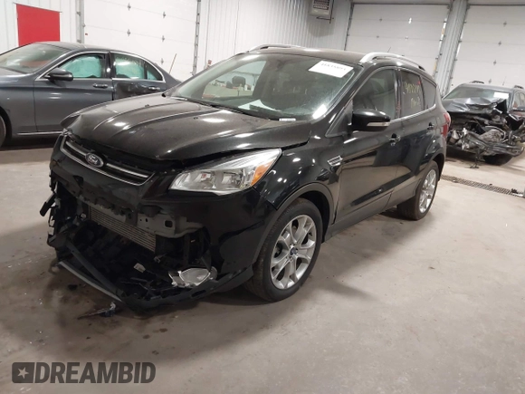 2014 Ford Escape Titanium with VIN 1FMCU9J96EUE26645, listed as a IAAI auction lot 41835893 with 83,730 mi miles. Bid and sale history available at carsss.com. Image 17.