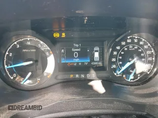 2021 Ford Ranger XL with VIN 1FTER4FH0MLD82079, listed as a Copart auction lot 56927685 with 43,985 mi miles and Salvage title. Bid and sale history available at DreamBid. Image 9.