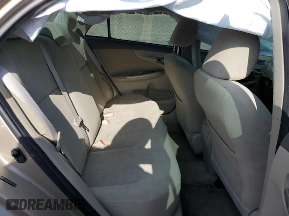 2010 Toyota Corolla with VIN 2T1BU4EE6AC277624, listed as a Copart auction lot 52351625 with Not Provided miles and Salvage Title. Bid and sale history available at DreamBid. Image 11.