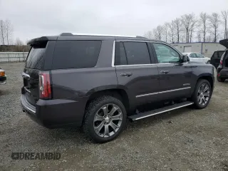 2015 GMC Yukon Denali with VIN 1GKS2CKJ7FR565008, listed as a Copart auction lot 48765355 with 191,606 mi miles and Clean Title. Bid and sale history available at carsss.com. Image 3.