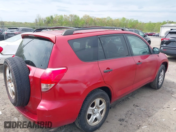 2008 Toyota RAV4 with VIN JTMZD35V885106406, listed as a IAAI auction lot 42006384 with 206,606 mi miles. Bid and sale history available at carsss.com. Image 4.