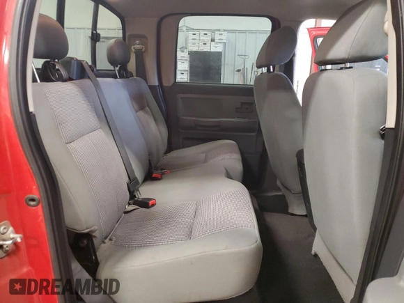 2008 Dodge Dakota SLT with VIN 1D7HE48K38S581338, listed as a Copart auction lot 85081194 with 217,780 mi miles and Salvage Title. Bid and sale history available at DreamBid. Image 10.