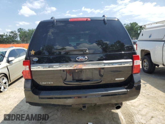 2016 Ford Expedition Limited with VIN 1FMJU1KT8GEF27119, listed as a Copart auction lot 54936675 with 103,281 mi miles and Non repairable. Bid and sale history available at DreamBid. Image 6.