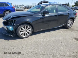 2015 Lexus IS 250 with VIN JTHBF1D23F5044819, listed as a Copart auction lot 61185585 with 183,836 mi miles and Salvage title. Bid and sale history available at DreamBid. Image 1.