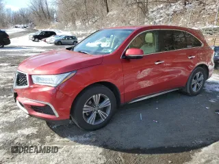 2019 Acura MDX with VIN 5J8YD4H32KL030634, listed as a Copart auction lot 45717655 with 130,686 mi miles and Non repairable. Bid and sale history available at DreamBid. Image 1.