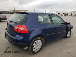 2007 Volkswagen Rabbit with VIN WVWAR71KX7W029578, listed as a Copart auction lot 86514354 with 47,648 mi miles and Salvage Title. Bid and sale history available at carsss.com. Image 3.