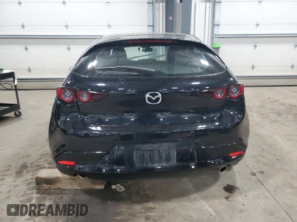 2021 Mazda Mazda3 Hatchback Preferred with VIN JM1BPBLL7M1403351, listed as a Copart auction lot 49398043 with 17,323 mi miles. Bid and sale history available at carsss.com. Image 6.