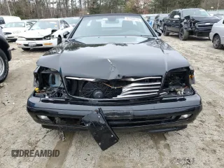1999 Mercedes-Benz SL-Class with VIN WDBFA68F0XF184008, listed as a Copart auction lot 84998014 with 74,809 mi miles and Salvage Title. Bid and sale history available at carsss.com. Image 5.