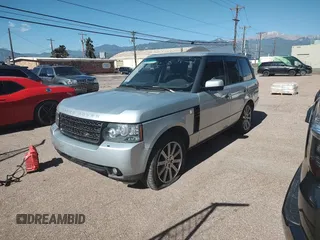 2011 Land Rover Range Rover HSE with VIN SALME1D46BA356397, listed as a Copart auction lot 60637585 with 105,160 mi miles and Clean title. Bid and sale history available at DreamBid. Image 2.