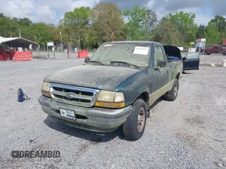 1998 Ford Ranger XL with VIN 1FTYR10C7WUA32955, listed as a IAAI auction lot 41930750 with 205,286 mi miles and . Bid and sale history available at DreamBid. Image 2.