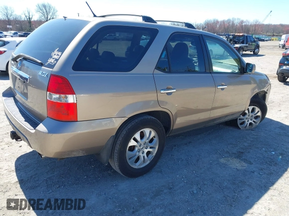 2003 Acura MDX Touring Pkg with VIN 2HNYD18623H549599, listed as a IAAI auction lot 41879934 with 242,896 mi miles. Bid and sale history available at carsss.com. Image 4.