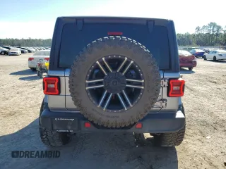 2019 Jeep Wrangler Unlimited Sahara with VIN 1C4HJXEN6KW600129, listed as a Copart auction lot 45814405 with 110,004 mi miles and Salvage Title. Bid and sale history available at carsss.com. Image 6.