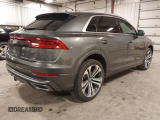 2020 Audi Q8 Prestige z VIN WA1FVAF11LD004003, wystawiony jako IAAI lot #42275194 z przebiegiem 56 045 mil mil oraz . Historia ofert i sprzedaży dostępna na DreamBid. Obrazek 4.