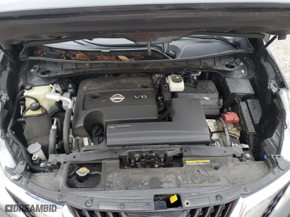 2017 Nissan Murano SL with VIN 5N1AZ2MG4HN199352, listed as a Copart auction lot 86450184 with 106,248 mi miles and Salvage Title. Bid and sale history available at carsss.com. Image 13.