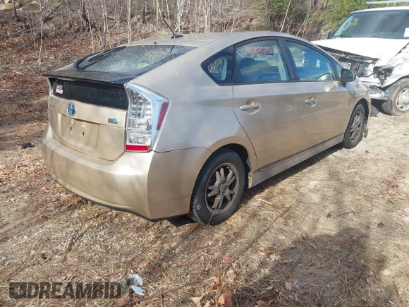 2010 Toyota Prius II with VIN JTDKN3DU2A1011490, listed as a IAAI auction lot 41836858 with 254,017 mi miles and . Bid and sale history available at carsss.com. Image 4.