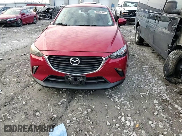 2018 Mazda CX-3 Sport with VIN JM1DKDB7XJ0313152, listed as a Copart auction lot 84892764 with 42,727 mi miles and Salvage Title. Bid and sale history available at carsss.com. Image 11.