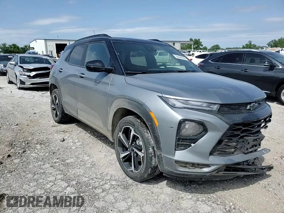 2023 Chevrolet TrailBlazer RS with VIN KL79MUSL8PB203711, listed as a Copart auction lot 55464504 with Not Provided miles and Salvage Title. Bid and sale history available at DreamBid. Image 11.